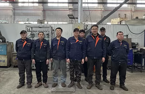 &Eacute;quipe de soudage