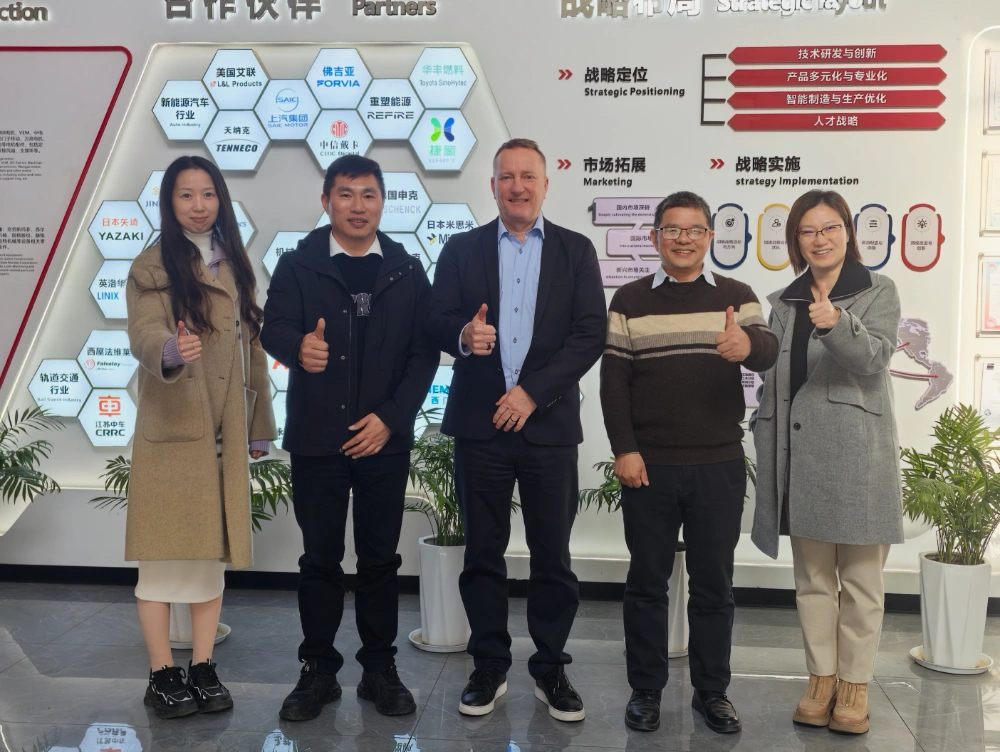 ABB Finland visitera Hehua Machinery le 4 d&eacute;cembre 2025