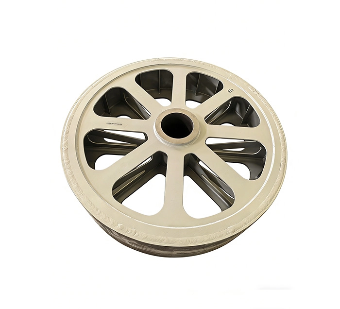 Roue motrice de soudage