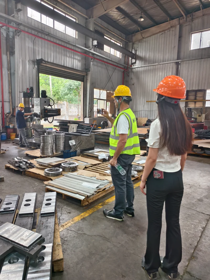 Le PDG du groupe TORRENT visite l'usine Hehua Machinery Technology en Chine
