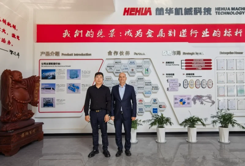 Le directeur des achats de TESMEC Italie et l'équipe SQE visitent Hehua Machinery Technology Kunshan Le directeur des achats de TESMEC Italie et l'équipe SQE visitent Hehua Machinery Technology Kunshan
